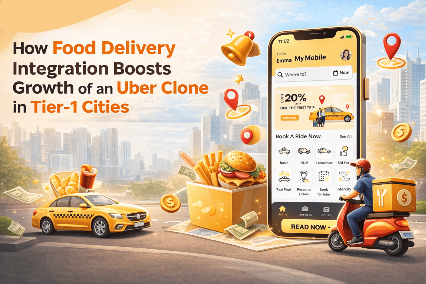 Food Delivery + Taxi App Development