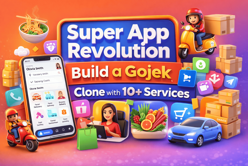 Gojek Clone App Replace 10+ Apps with One Powerful Platform