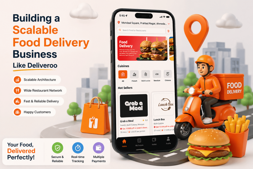Building a Scalable Food Delivery Business Like Deliveroo