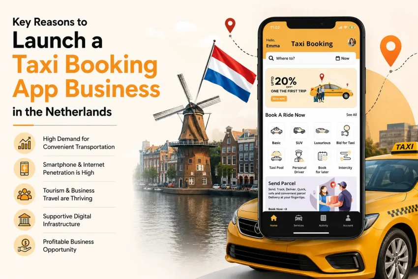 launch taxi booking app netherlands