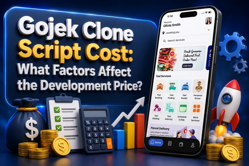 Gojek Clone Script Cost What Factors Affect the Development Price