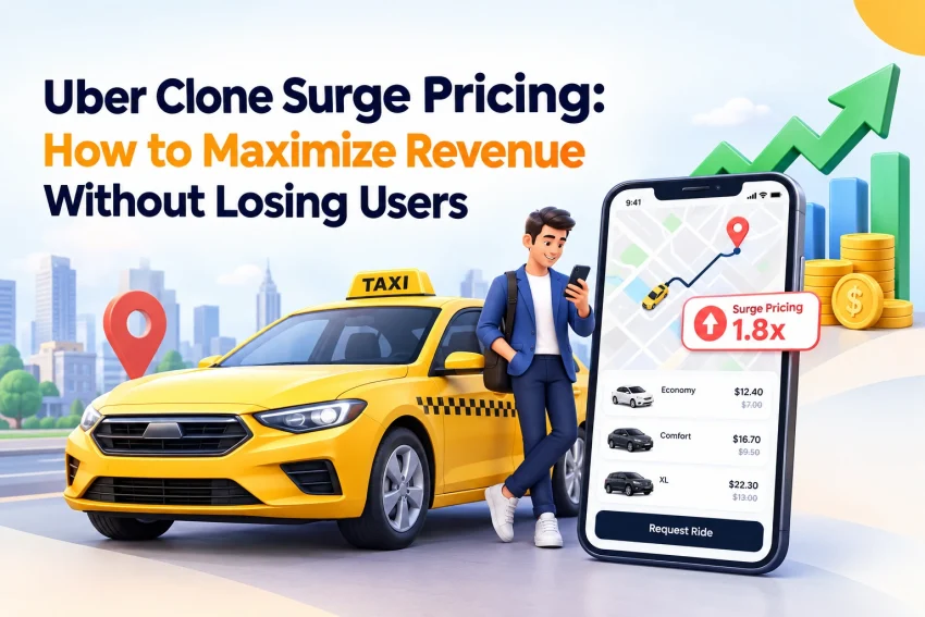 Uber Clone Surge Pricing How to Maximize Revenue Without Losing Users